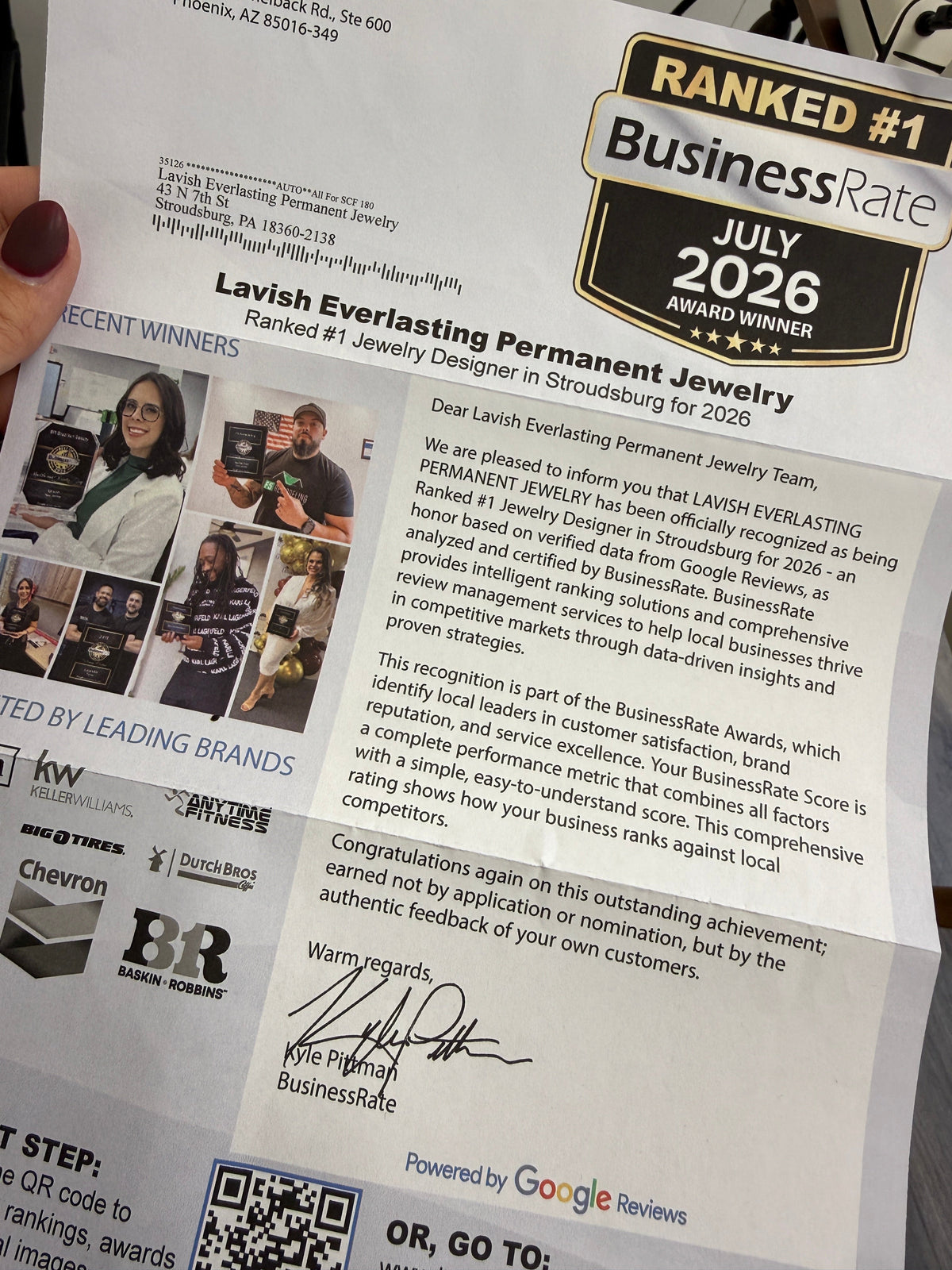 Lavish Everlasting Named #1 Jewelry Designer in Stroudsburg for 2026